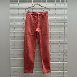 Big Bud Press Pencil Pants - Red/Orange,  Size S